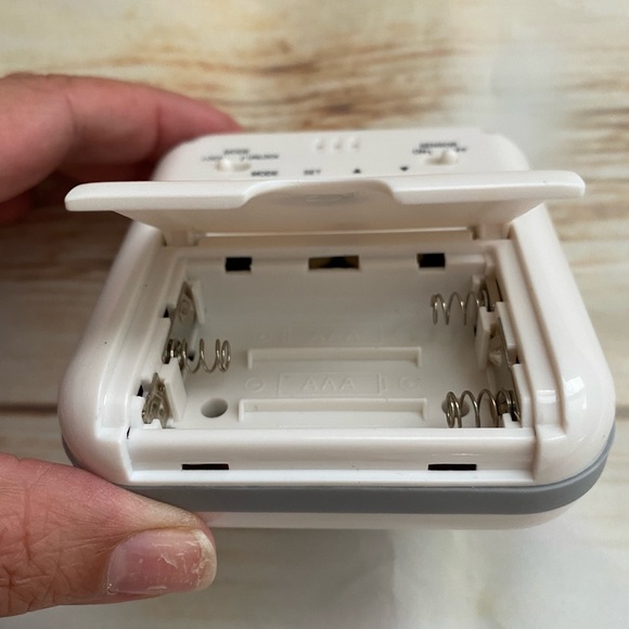 Touch Sensitive Multi Function White Digital Clock, 5 Modes. - Picture 8 of 13